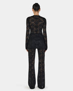 Misha Long Sleeve Top - Black - Ownley