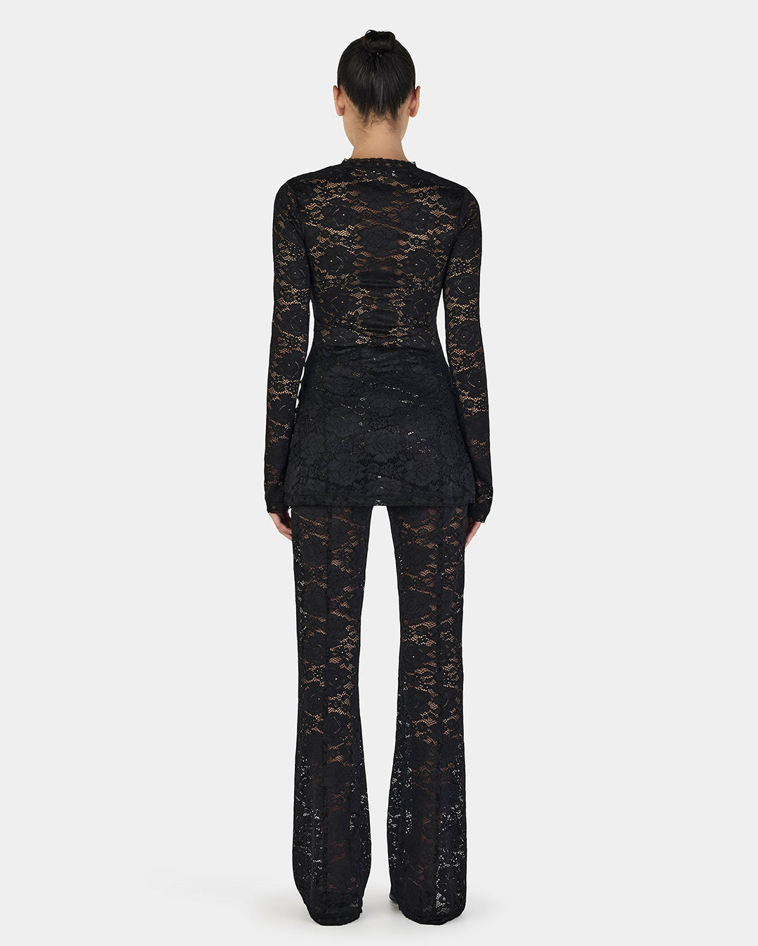 Misha Long Sleeve Top - Black - Ownley