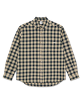 Mitchell Long Sleeve Shirt - Teal/Butter - Polar Skate Co