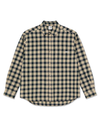Mitchell Long Sleeve Shirt - Teal/Butter - Polar Skate Co