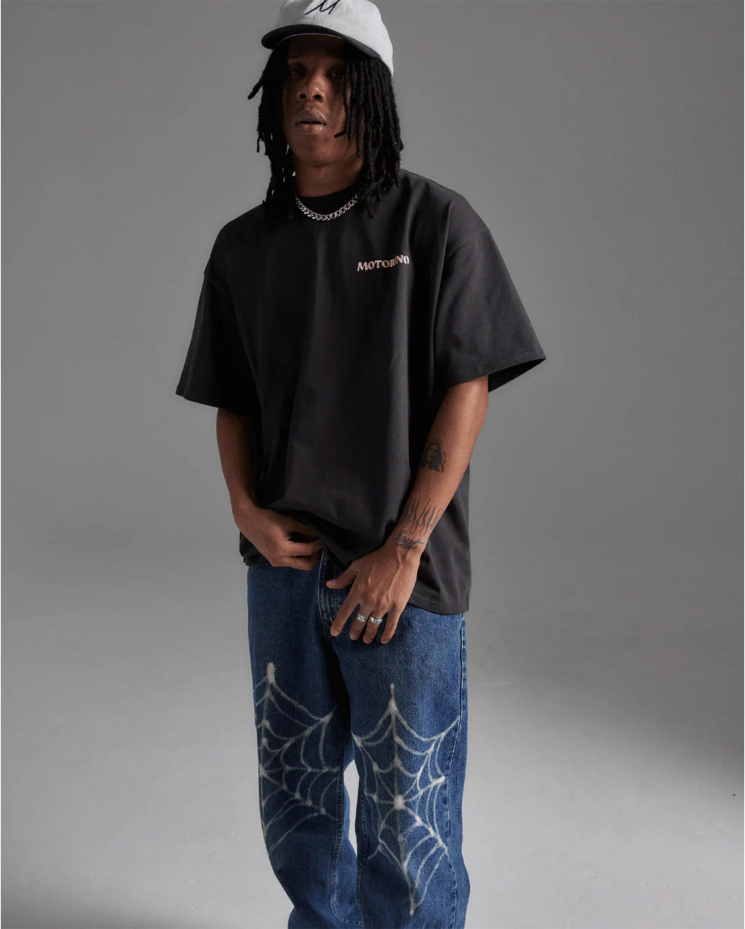 Social T-Shirt - Faded Black