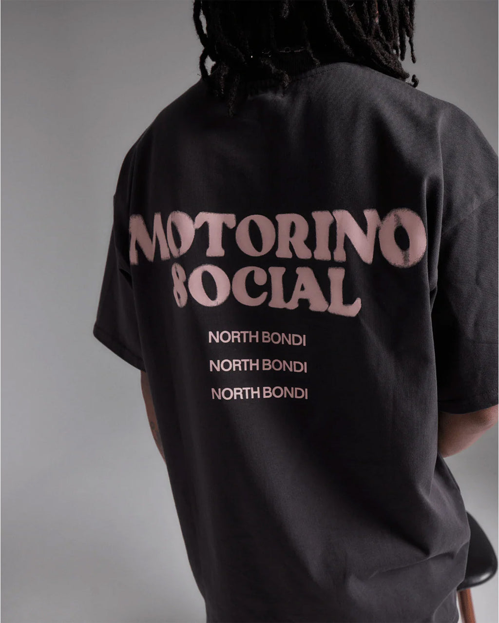Social T-Shirt - Faded Black