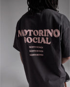 Social T-Shirt - Faded Black by Motorino