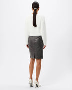 Addison Cardigan - White - Mossman