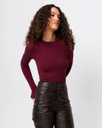 Brooklyn Top - Bordeaux - Mossman