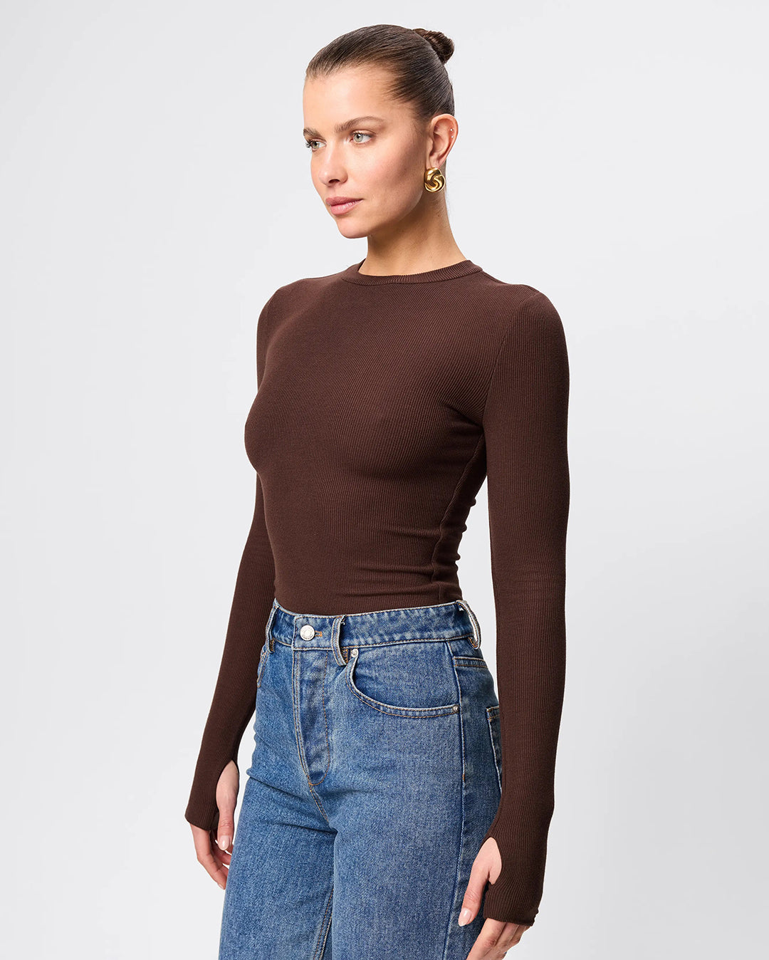 Brooklyn Top - Chocolate - Mossman