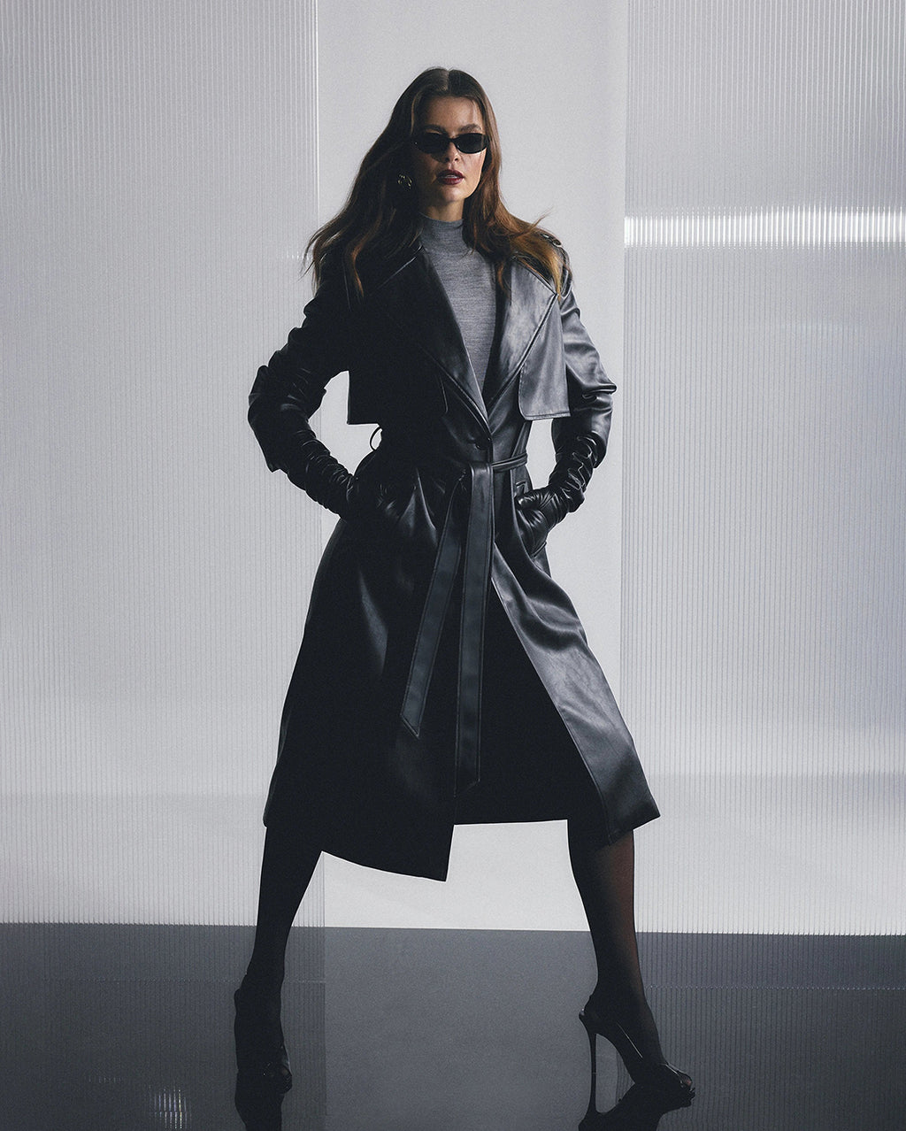 Fairfax Storm Trench - Black - Mossman