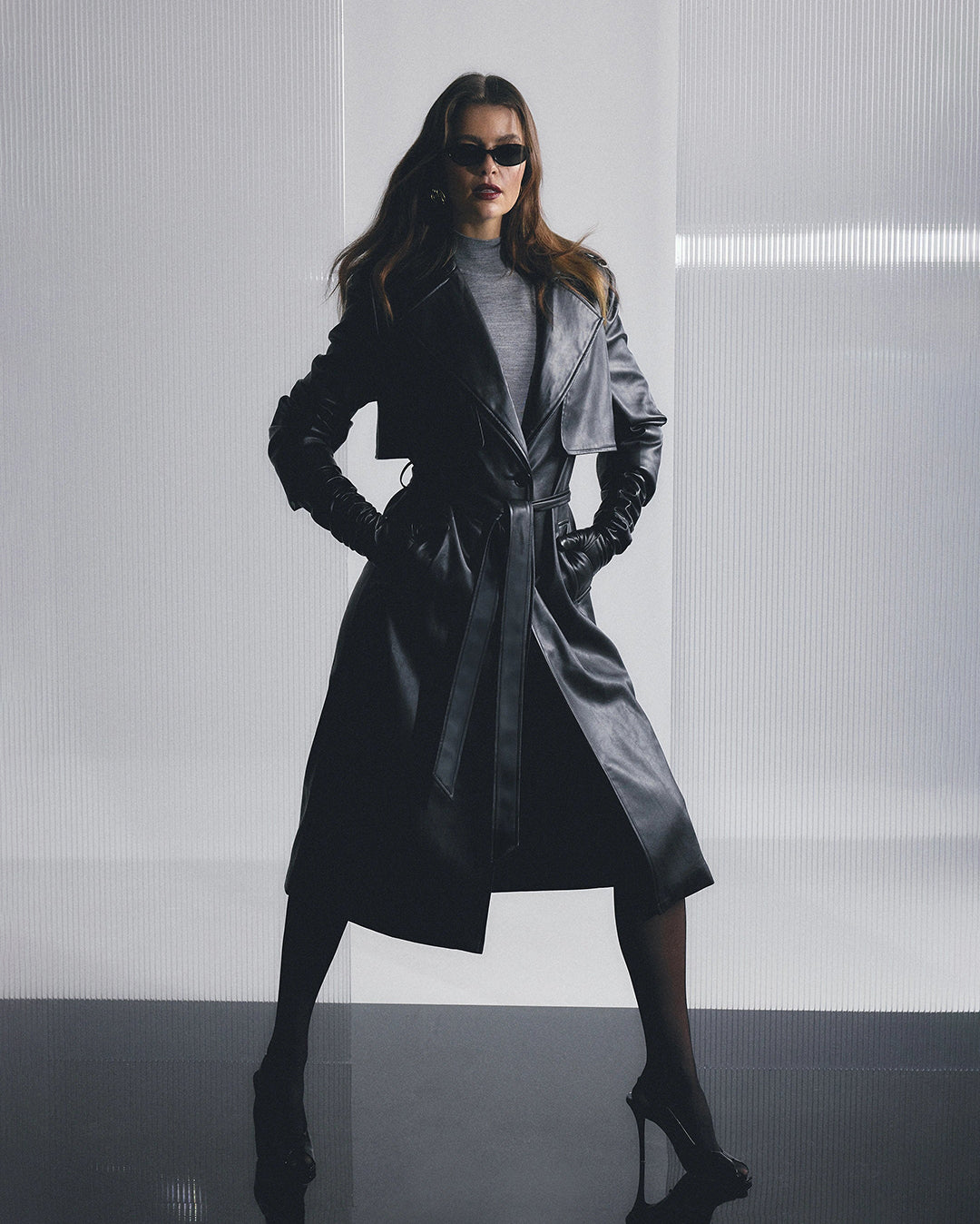 Fairfax Storm Trench - Black - Mossman
