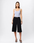 Fine Line Knit Tank - Sky Blue - Mossman