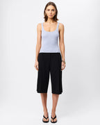 Fine Line Knit Tank - Sky Blue - Mossman