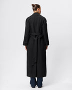 Franklin Trench Coat - Black - Mossman