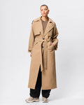 Franklin Trench Coat - Sand - Mossman