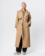 Franklin Trench Coat - Sand - Mossman