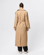 Franklin Trench Coat - Sand - Mossman