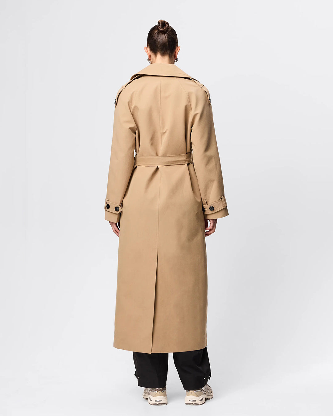 Franklin Trench Coat - Sand - Mossman