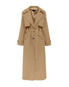 Franklin Trench Coat - Sand - Mossman