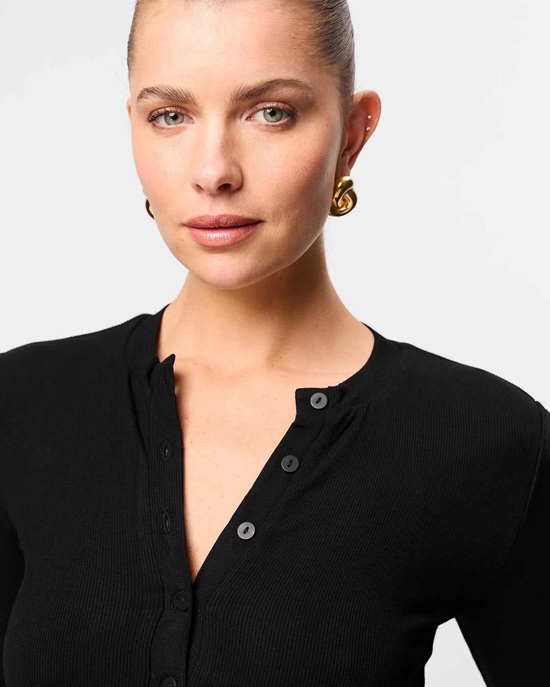 Lyon Cardigan - Black - Mossman