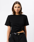 Tied & True Top - Black - Mossman