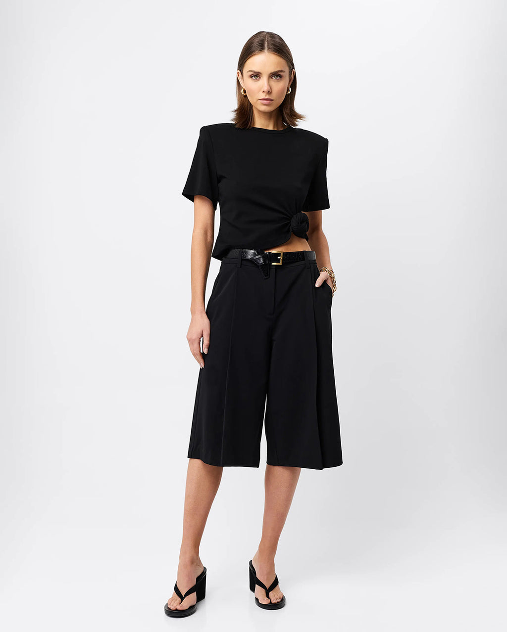 Tied & True Top - Black - Mossman