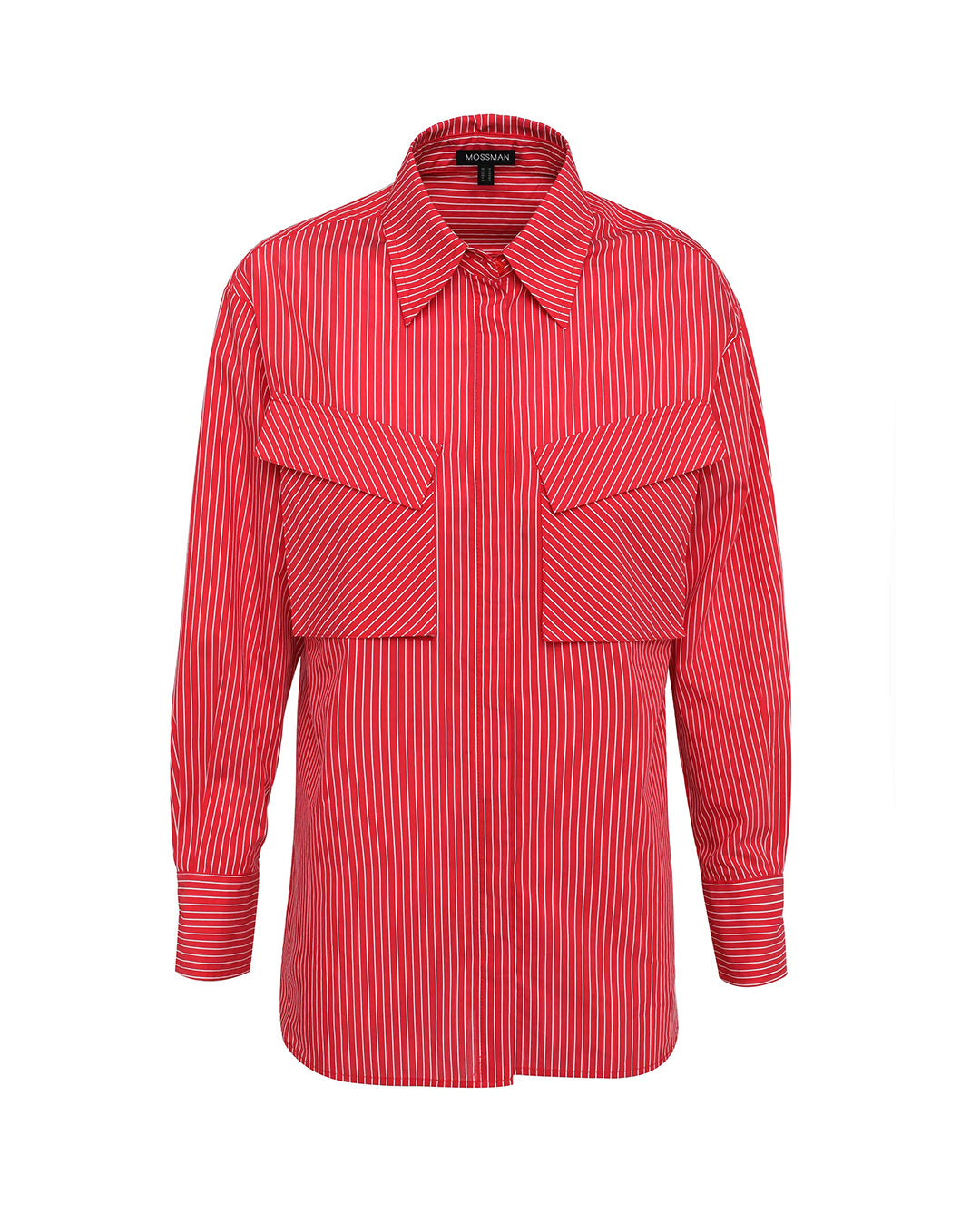 Tudor Shirt - Red Stripe - Mossman