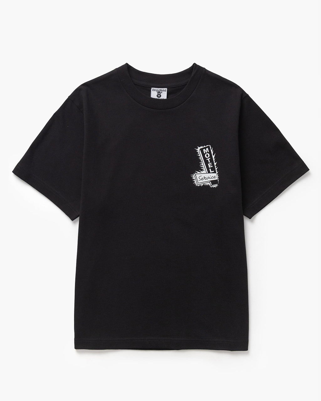 Motel Tee - Black - Service Works