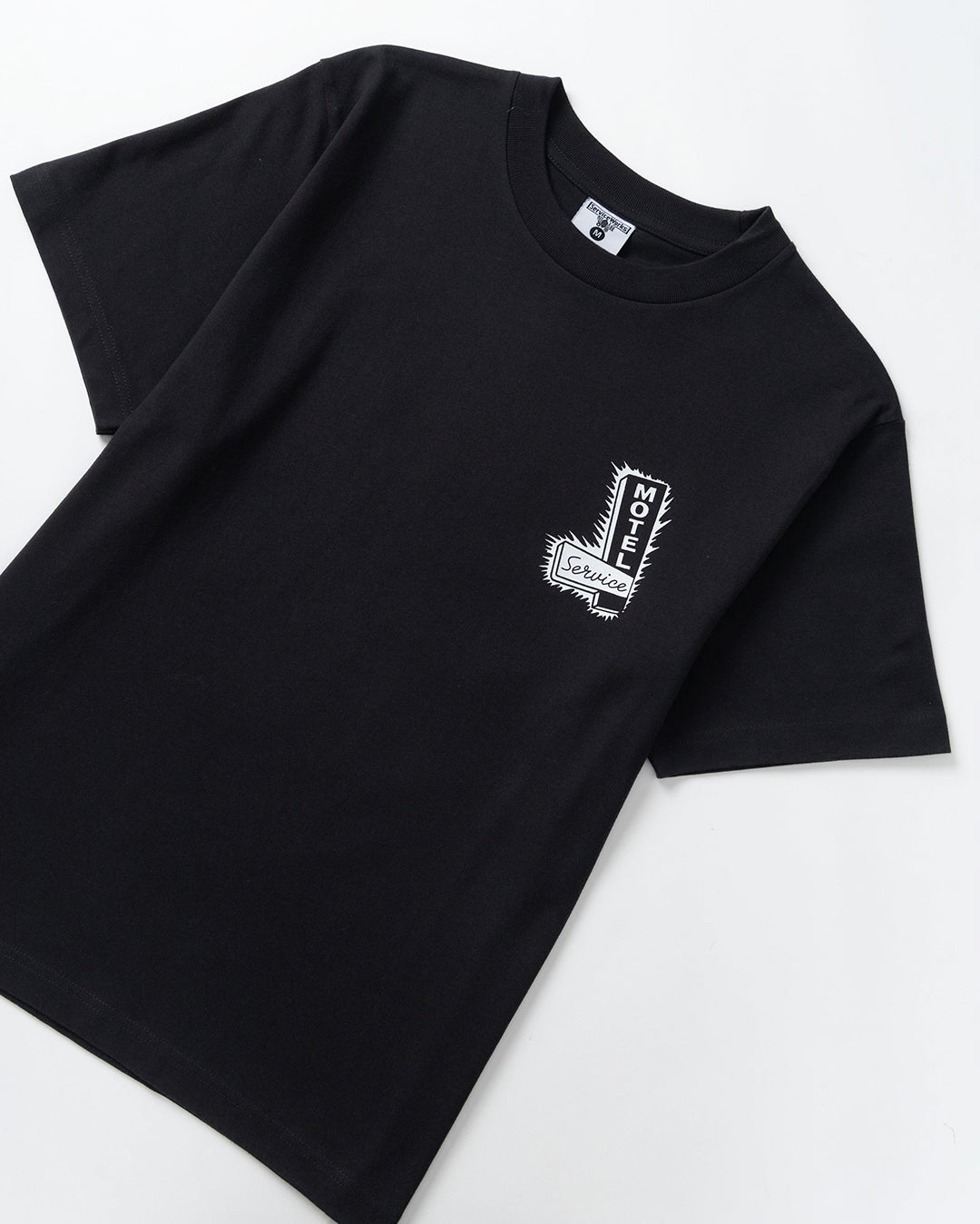 Motel Tee - Black - Service Works