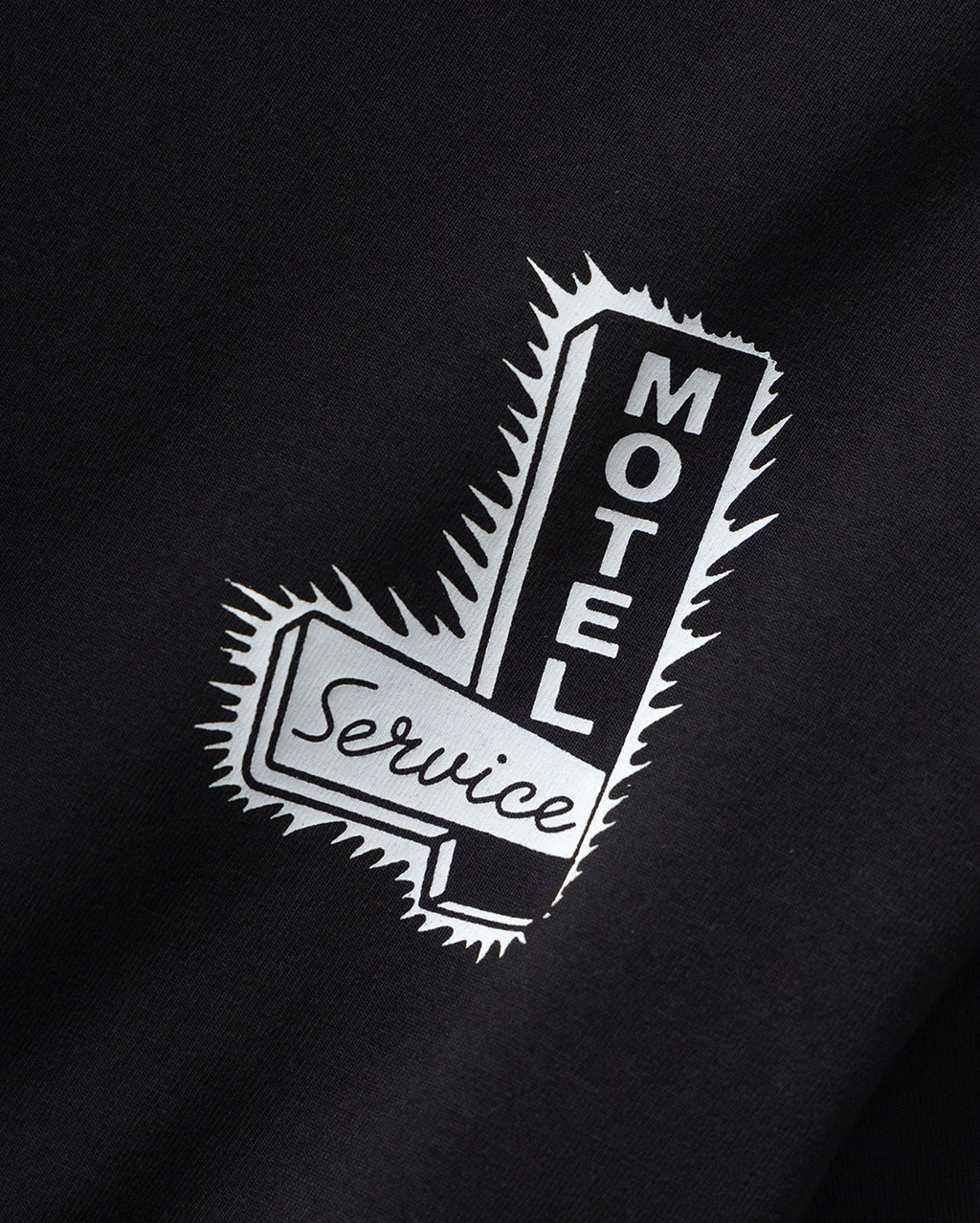 Motel Tee - Black - Service Works