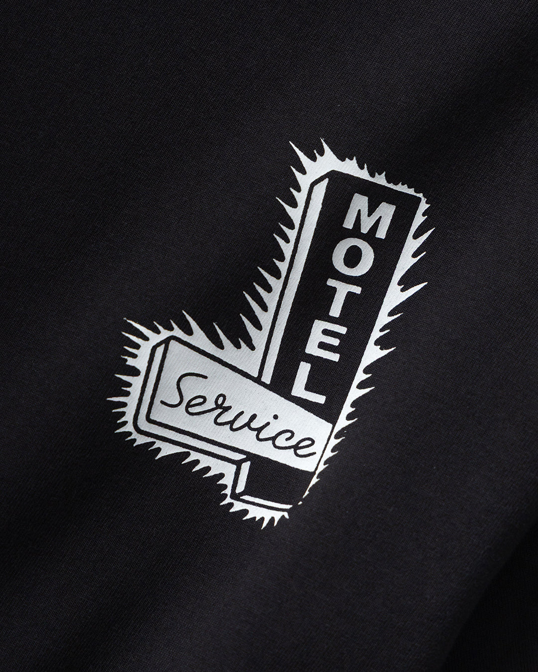 Motel Tee - Black - Service Works