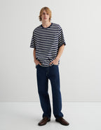 Motion Tee - Uniform Stripe by Kowtow - view 4
