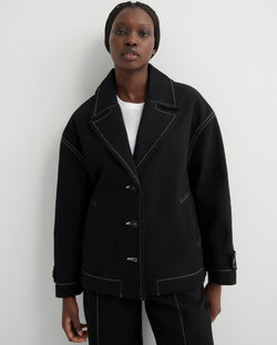 Mural Jacket - Black - Kowtow