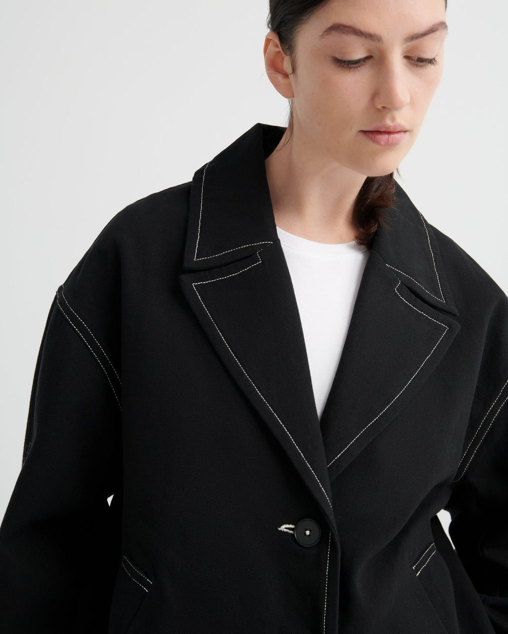 Mural Jacket - Black - Kowtow