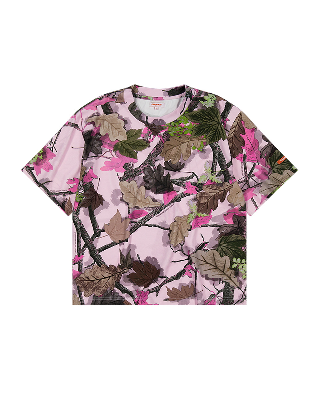 Native Camo T-Shirt - Pink - Checks Downtown