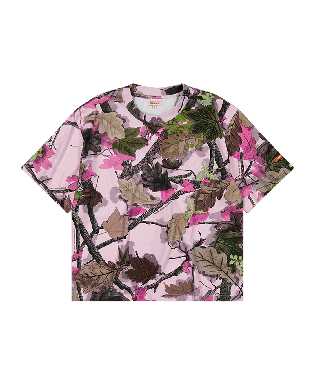 Native Camo T-Shirt - Pink - Checks Downtown