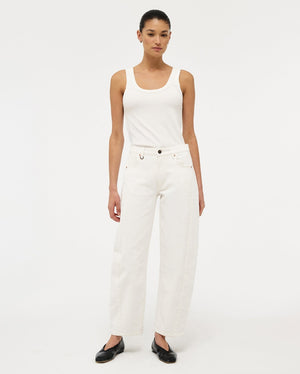 Amber Barrel Fresh White - White