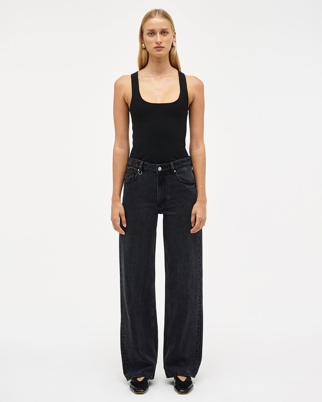 Daria Baggy Cosmos - Washed Black - Neuw