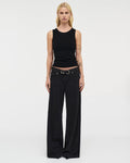 Milla Wide Blackout - Washed Black - Neuw
