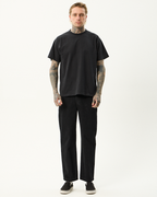 Ninety Twos - Denim Relaxed Jean - Washed Black - Afends