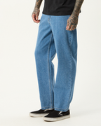 Ninety Twos - Denim Relaxed Jean - Worn Blue - Afends