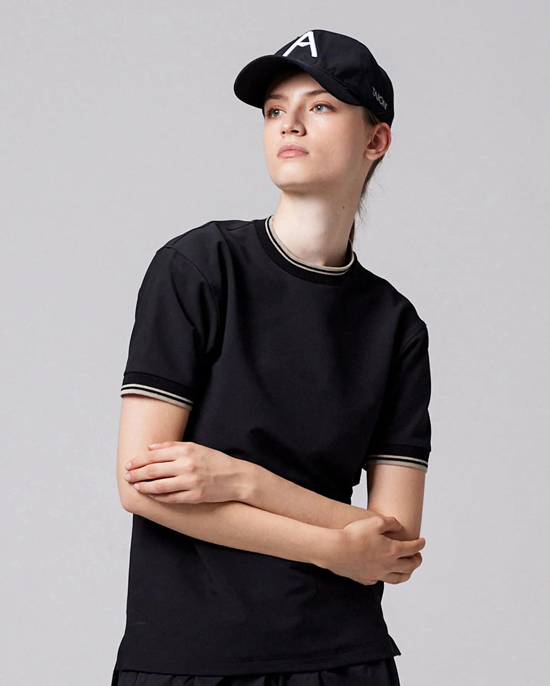 Non-Down Canvas Bb Cap - Black - Taion