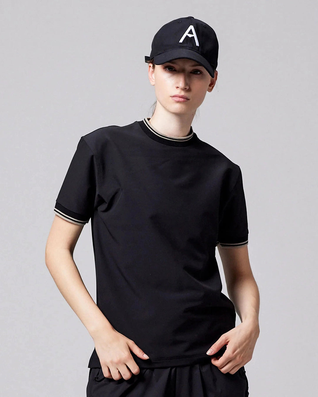 Non-Down Canvas Bb Cap - Black - Taion