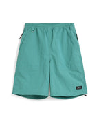 Non Down Mountain W-Pocket Shorts - Moss Blue Green - Taion