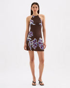 Azalea Cupro Mini Dress - Azalea - Nude Lucy