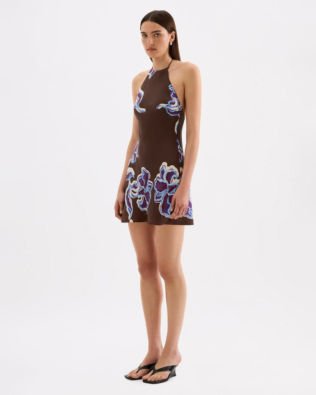 Azalea Cupro Mini Dress - Azalea - Nude Lucy