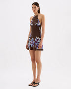Azalea Cupro Mini Dress - Azalea - Nude Lucy