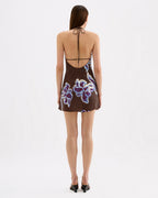 Azalea Cupro Mini Dress - Azalea - Nude Lucy
