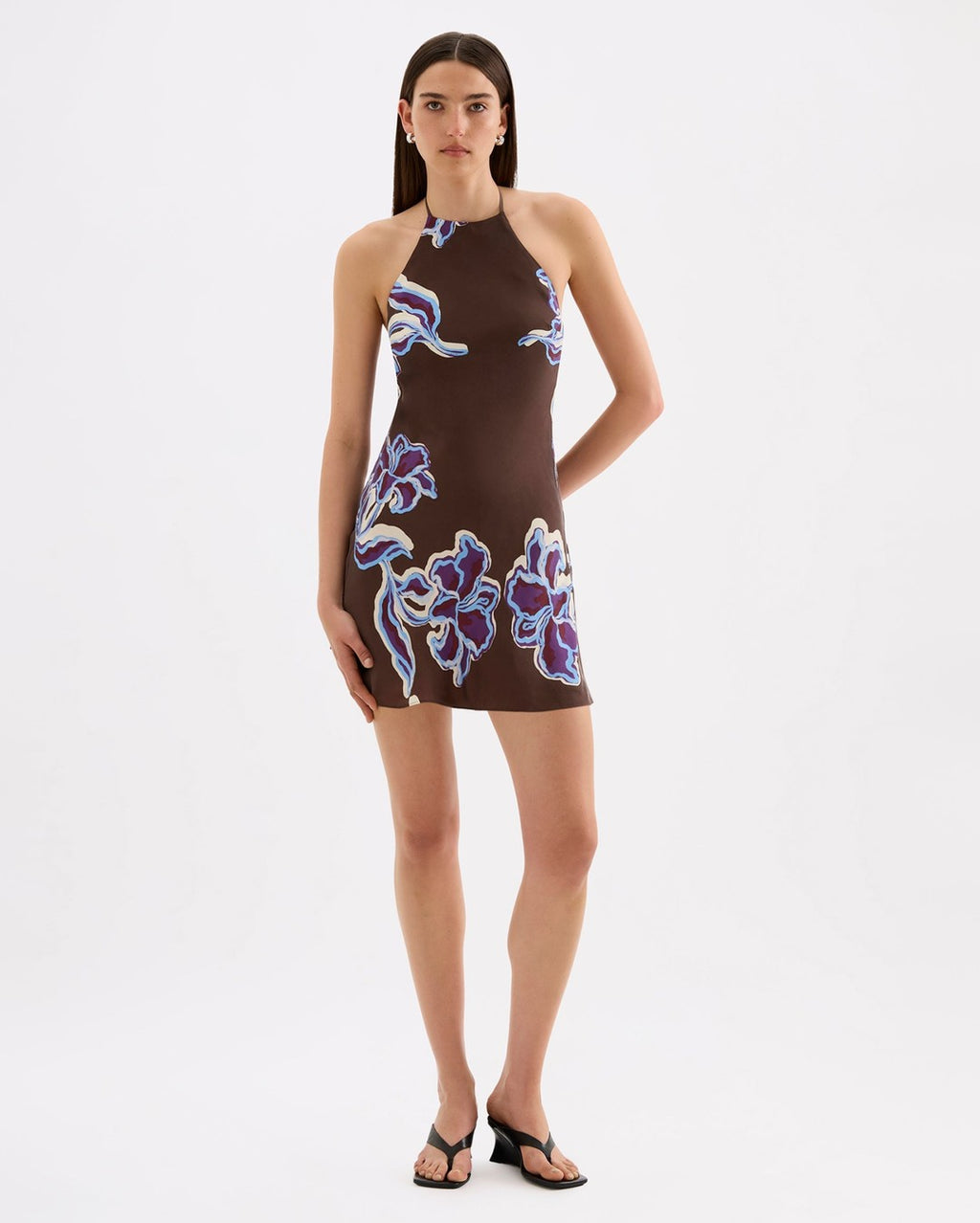 Azalea Cupro Mini Dress - Azalea - Nude Lucy