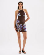 Azalea Cupro Mini Dress - Azalea - Nude Lucy