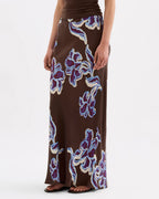 Azalea Cupro Skirt - Azalea - Nude Lucy