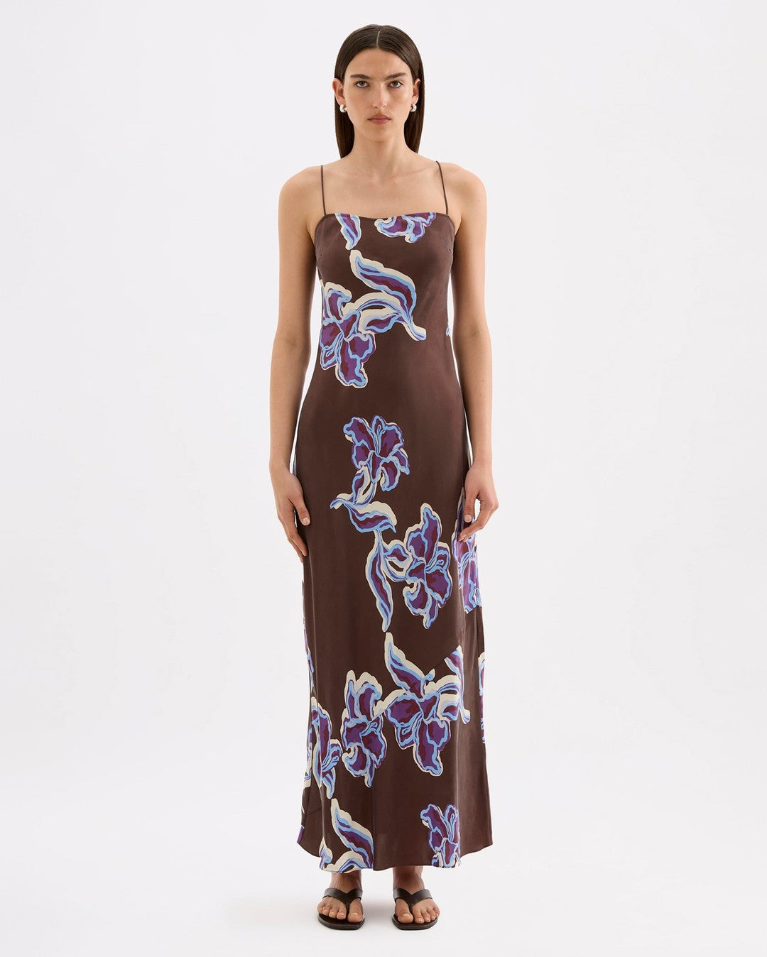 Azalea Cupro Slip Dress - Azalea - Nude Lucy