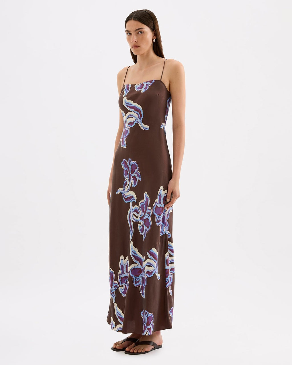 Azalea Cupro Slip Dress - Azalea - Nude Lucy